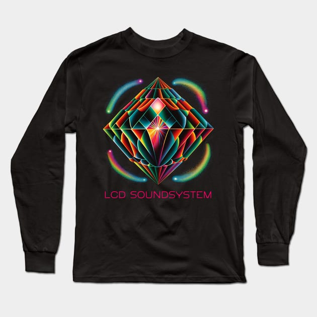 LCD Soundsystem :: Retro Style Fan Design  : Long Sleeve T-Shirt by unknown_pleasures